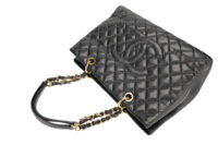 994 Chanel Grand Shopping Tote(GST),Black Caviar leather, gold hardware1-10