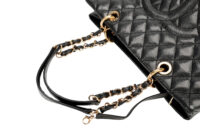 994 Chanel Grand Shopping Tote(GST),Black Caviar leather, gold hardware1-12
