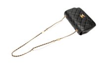 995 Chanel Classic Small Flap2025, Gold Chain strap interwoven with pearls-15