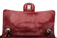 0997 Chanel Easy Flap Burgundy Caviar,Antique Silver Hardware11