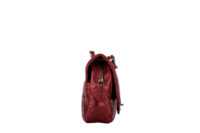 0997 Chanel Easy Flap Burgundy Caviar,Antique Silver Hardware3
