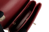 998 Chanel Trendy CC Flap Bag, Burgady Lambskin, Gold hardwear_12
