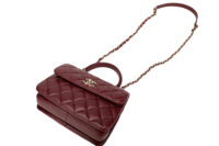 998 Chanel Trendy CC Flap Bag, Burgady Lambskin, Gold hardwear_13