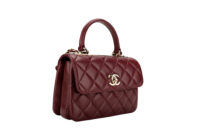 998 Chanel Trendy CC Flap Bag, Burgady Lambskin, Gold hardwear_2