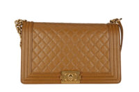 1001 Chanel boy Brown lambskin_1