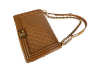 1001 Chanel boy Brown lambskin_14