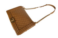 1001 Chanel boy Brown lambskin_15