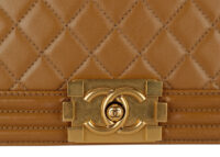 1001 Chanel boy Brown lambskin_8