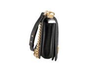 1002 Chanel Boy Chevron Black bag, Gold Hardware_3